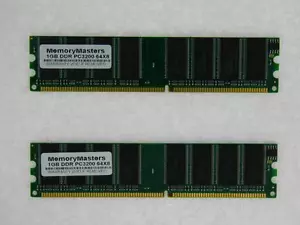 2GB 2 X 1GB Dell Optiplex 170L 170LN PC3200 Memory RAM - Picture 1 of 1