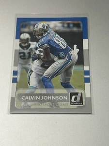 2015 Donruss Football  #83 Calvin Johnson  Detroit Lions - Picture 1 of 2