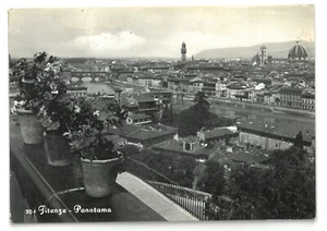 TO FI 08 Firenze panorama viaggiata 1961 - Foto 1 di 1
