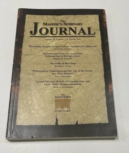 The Master's Seminary Journal, Volume 15,Number 1(Spring 2004)-Dispensationalism - Picture 1 of 8