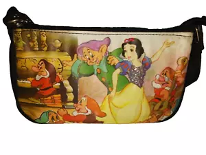 Disney Snow White Seven DwarvesDopey Sequine Glitter Hand Bag Purse Girls Women - Picture 1 of 7