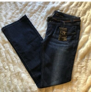 Neu mit Etikett C'est Toi Damenjeans gerades Bein Größe 13 - Bild 1 von 3