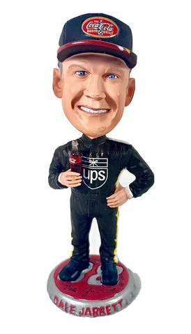 NASCAR #88 Dale Jarrett Coca-Cola Racing Family  Bobble Head Cover