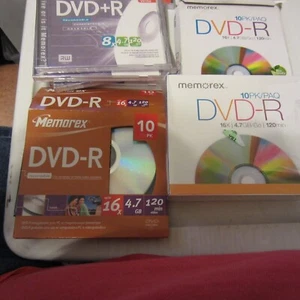 DVD+R -40 DISCS AS LISTED BRAND NEW - Picture 1 of 6