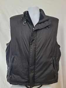 Gilet tampone Polo Ralph Lauren dettaglio finiture in pelle con rivestimento inferiore isolato RRL Biker XL - Foto 1 di 9