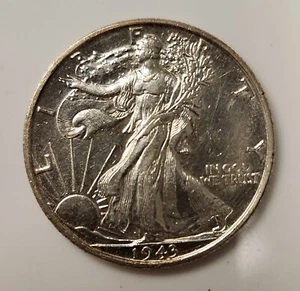 1943-P Proof-Like Walking Liberty Half Dollar 50c - Picture 1 of 2