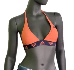 Adidas Neckholder Bikini Set HR4397 orange blau Gr.XS - Bild 1 von 5