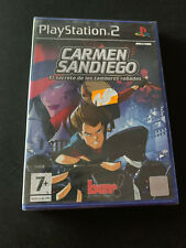 Carmen Sandiego Secret Tambours Stolen PS2 Play Station 2 Pal Espagnol Neuf