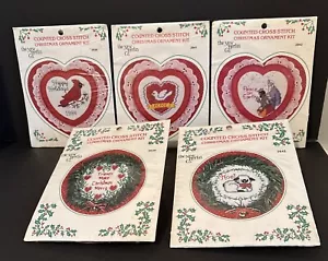 New Berlin (5) Counted Cross Stitch Kits Christmas Hearts Dove Lamb Kings NOS - Picture 1 of 12