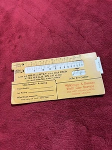 Calculadora de kilometraje vintage, servicio de ahorro Wilkinson y pancartas en Phoenix, Az. - Imagen 1 de 7