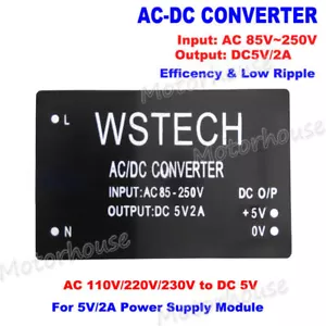 AC-DC Converter Step down AC 85V-250V 110V 220V 230V to 5V 2A Mini Buck Module - Picture 1 of 5