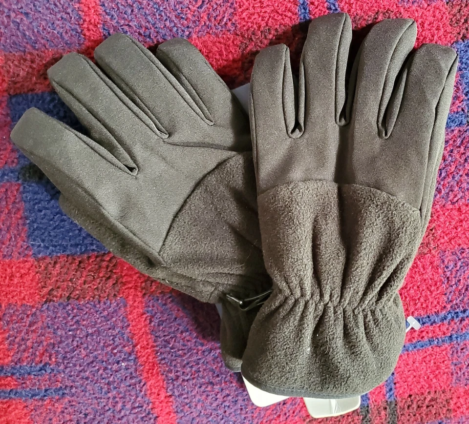 NUEVOS NUEVOS CON ETIQUETAS Guantes de esquí aislados de vellón Saddlebred Talla S/M Negros $34 venta al por menor Foto 1 de 4