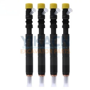 4x Delphi Diesel Fuel Injector 33800-4X800 for Hyundai 2.9 EU3 Kia Carnival 2.9 - Picture 1 of 3