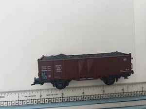 ho train Roco made in Austria dark brown coal wagon - Picture 1 of 6
