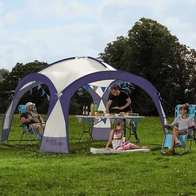 Dome Event Shelter Waterproof Gazebo UV Protection 3.5m x 3.5m Tent & Side Walls - Image 1 of 4