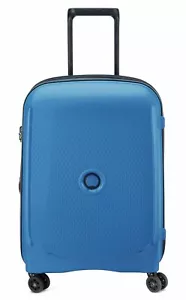 DELSEY PARIS 4 Double Rolls Cabin Trolley Slim Line 55 Trolley Zinc Blue - Bild 1 von 5