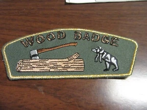 Insignia de madera Bear Patrol CSP SX3 - Imagen 1 de 1