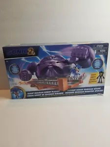 Sonic 2 Movie Giant Eggman Robot Playset with 2.5" Action Figure Brand New Gift - Picture 1 of 8