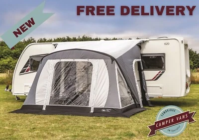 Caravan Porch Awning (inflatable) Sunncamp Swift Air 260 SC (235-250cm) Free P&P - Image 1 of 4