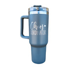 Woody's Chos Coordinator Engraved Handle Cup 40 oz with lid (Black)