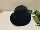 Marzi Firenze Women Black Dark Gray Hat Handmade In Italy - Neiman Marcus
