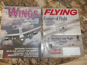 Lot of 2 Books - FLYING Magazine - December 2003 & WINGS - February 1980 - Picture 1 of 7