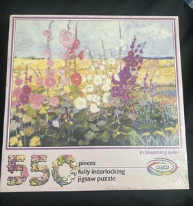 Ceaco 550 Teile Puzzle in blühender Farbe 18x24 #2007 Wilde Blumen 1987 Myla Keller - Bild 1 von 11