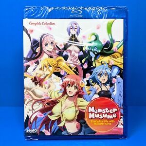Monster Musume Everyday Life w/ Monster Girls Complete Anime Blu-ray UNCENSORED