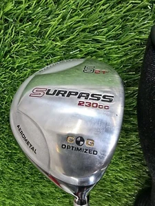Dunlop Surpass Golf Club 230cc 7075 Aero Metal Oversize #5 Wood RH 42"  - Picture 1 of 10