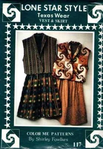 Gonna GILET MODELLO TEXAS WEAR taglia dalla Sml alla XLG STILE LONE STAR - Foto 1 di 2