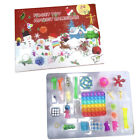 Advent Calendar Fidget Toy Pop Set-24 DAYS Christmas Countdown Sensory Calenders