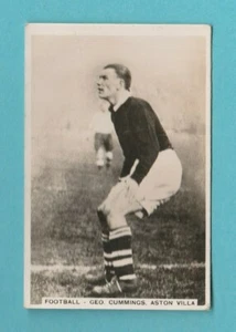 FOOTBALL - PATTREIOUEX - CARD NO. 87 - CUMMINGS OF ASTON VILLA - 1935 - Picture 1 of 2