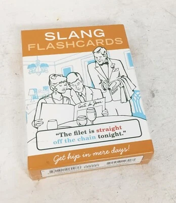 Slang Flashcards Mastering Vocabulary Card Game Knock Knock - Image 1 of 4