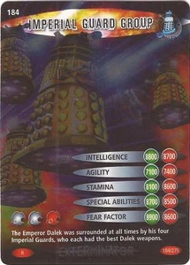 Doctor Who Battles In Time Exterminator - Rare "Imperial Guard Group" Card #184 - Bild 1 von 1