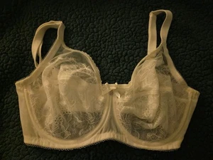 Wacoal Retro Chic Vollfigur Bügel BH 855186 Größe 34DD weiß - Bild 1 von 3