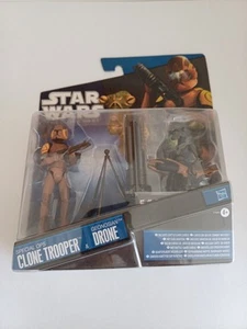Hasbro Star Wars Special Ops Clone Trooper & Geonosian Drone NEU sealed OVP - Bild 1 von 2