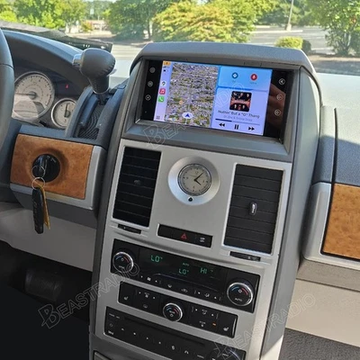2+64G For 2008-2010 Chrysler Town & Country Android 15 Carplay GPS Stereo Radio Foto 1 de 4