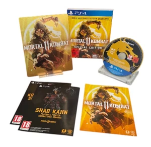 Mortal Kombat 11 / MK II 📀 / Steelbook / PlayStation 4 / PS4 / 2019 / Getestet✅ - Picture 1 of 5