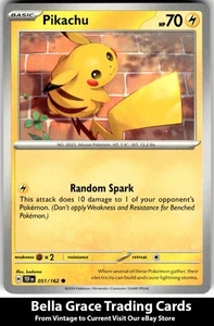 Pikachu #051/162 SV05: Temporal Forces Pokemon Common - Picture 1 of 2