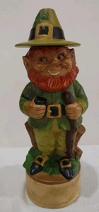 Ancienne carafe à whisky irlandais lutin années 70 Alberta Molds Inc. 1971 - Photo 1/10