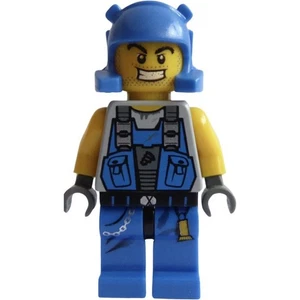 Lego Power Miner 8907 8956 8709 Beard Stubble Guy Power Miners Minifigure New - Picture 1 of 4