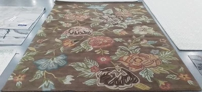 BROWN / MULTI 8'-0" x 10'-0" Hole in Rug, Reduced Price 1172786844 BLM920A-8 - Image 1 of 4