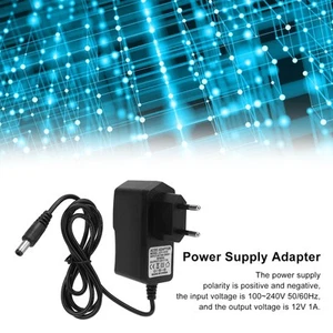12V 1A Netzteil Überwachung Ersatz Netzteil Adapter 100~240V EU Stecker - Bild 1 von 20