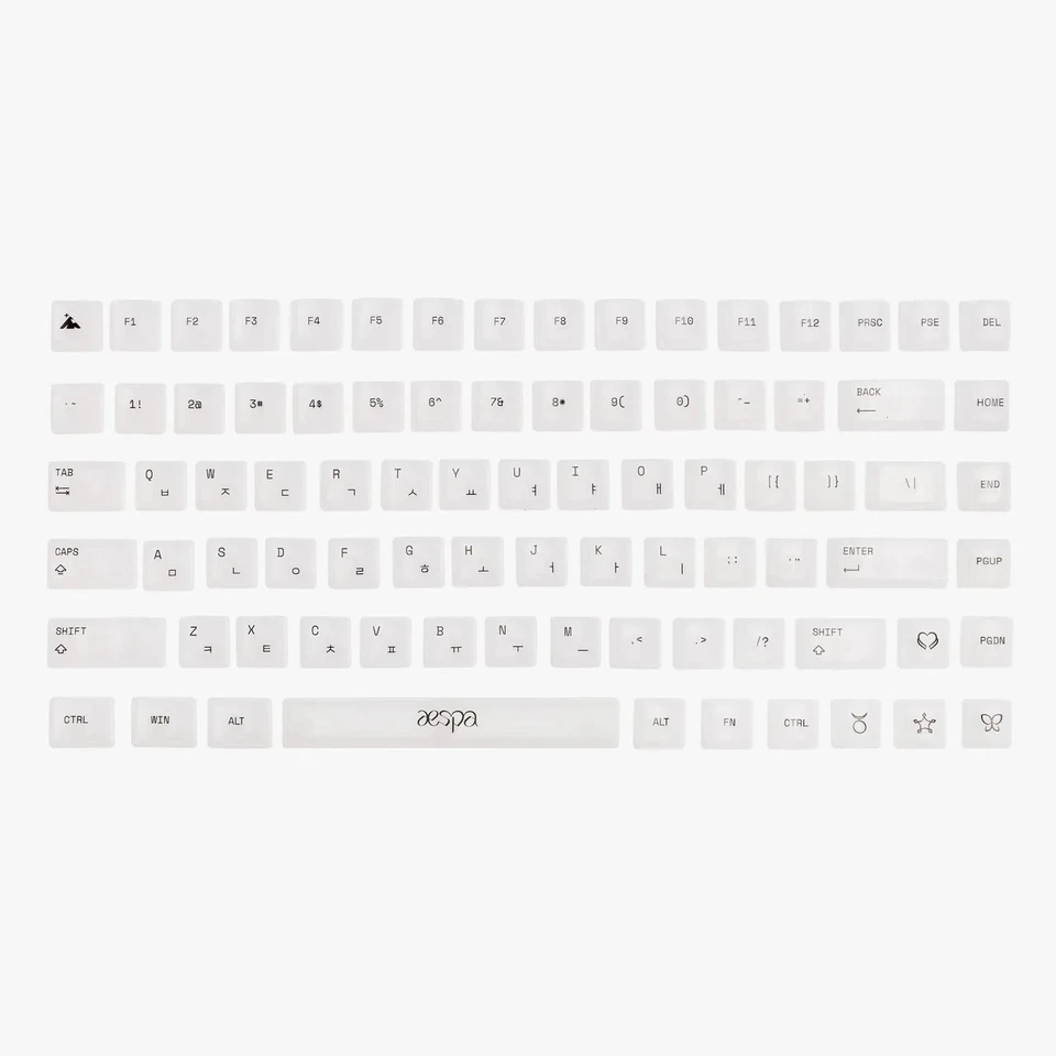 aespa x Higround 84 Keycaps Set (75%) - Illusion Collab Official K-Pop Presale - Image 1 of 4