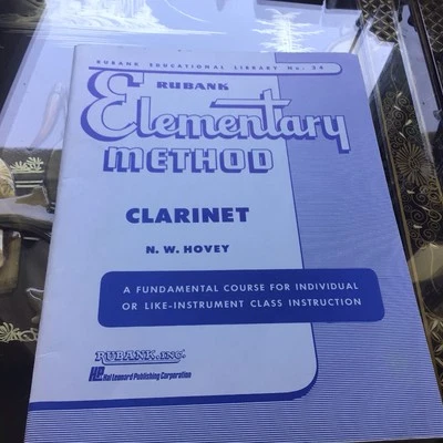 Rubank Elementary. Method: Clarinet.  Brand New - Image 1 of 4