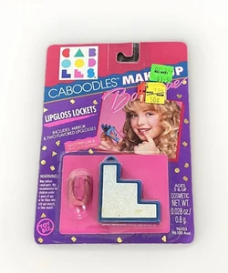 RARE Vtg 90s Caboodles Makeup NEW Lipgloss Lockets Original Package ‘94 Novelty - Picture 1 of 10