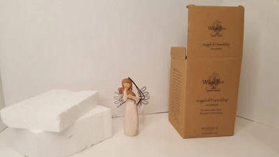 Willow Tree Angel of Friendship Demdaco Angel and Puppy Dog Figurine -never used - Image 1 of 4