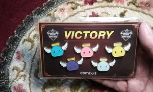 Com2uS Summoners War World Arena Championship 2017 Angelmon Victory Pinback Set - Picture 1 of 9
