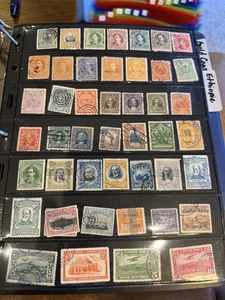 Costa Rica stamps from duplicate collection;... FREE SHIPPING 1800's- 1960's - Picture 1 of 3