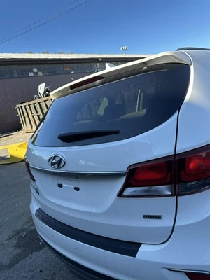 Used Deck Lid fits: 2019 Hyundai Santa fe LWB 3.3L rear camera manual liftgate G - Image 1 of 4